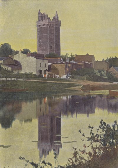 Oudon, Tour (barevná fotografie) od (after) French Photographer