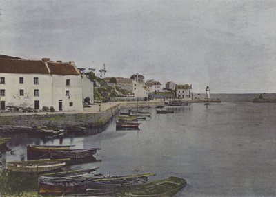 Přístav Sauzon, v Belle-Ile (barevné fotografie) od (after) French Photographer