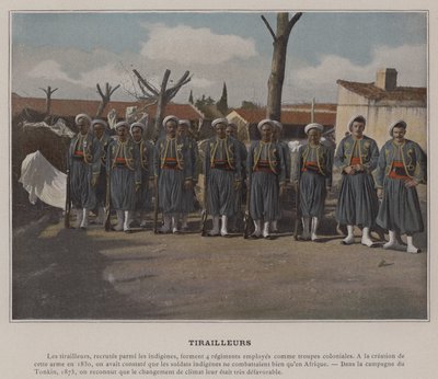Skirmishers (barevné foto) od (after) French Photographer