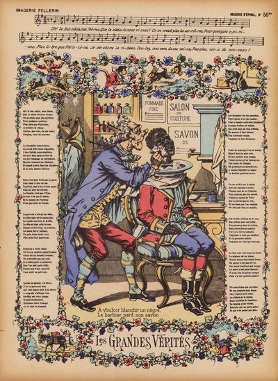Les Grandes Verites (kolorovaná rytina) od (after) French School