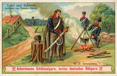 Sword Song (chromolitho) od (after) German School