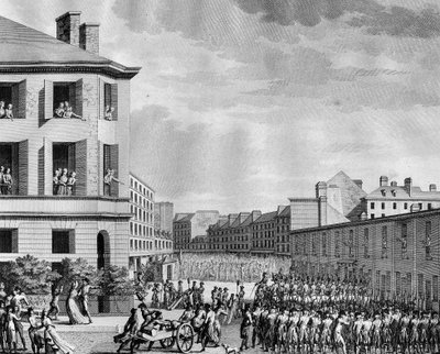 Francouzská revoluce a protirevoluční hnutí: Odzbrojení faubourg Saint Anthony na 4. Prairial An III (23. od (after) Girardet