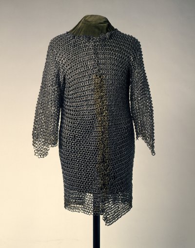 Mail Coat, cca 1550-1650 (slitina oceli a mosazi) od (attr.to) Ottoman School