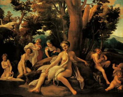 Leda od (c.1489 1534) Correggio