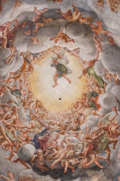 Nanebevzetí Panny Marie, detail 3660852 od (c.1489 1534) Correggio