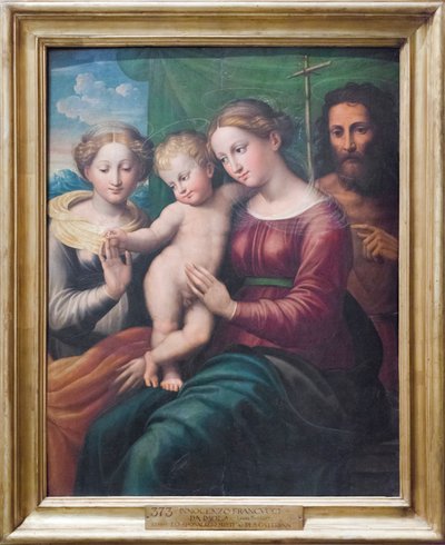 Die mystische Hochzeit der St. Katharina von Innocenzo da Imola