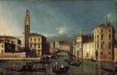 Canal Scéna, Benátky od Giovanni Antonio Canal
