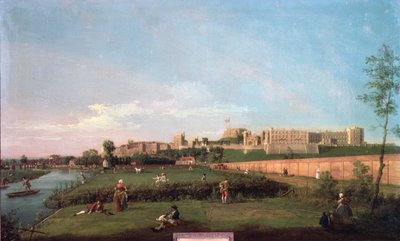 Windsorský zámek od Giovanni Antonio Canal