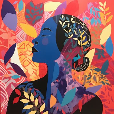 Henri Matisse styl koláž umění na prodej nástěnné dekorace, plátno umělecké výtisky od F. Abderrahim