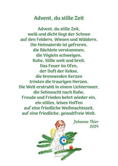 Advent, ty tichý čas od Johanna Thier