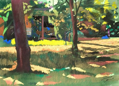 Žlutá máta 54x74 od Simon Fletcher