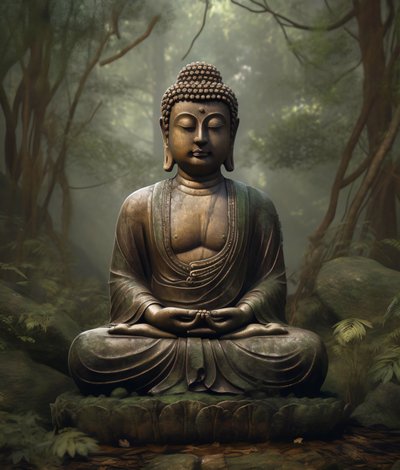 Duchovní buddhistické dekorace, klidné meditace, nástěnné umělecké výtisky na vyžádání od F. Abderrahim