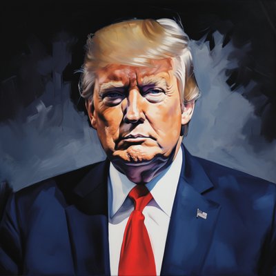 Akrylové Donald Trump politika umění obrazy na prodej, nástěnné dekorace výtisky od F. Abderrahim