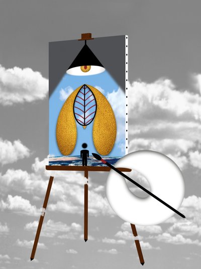 Die Malkunst (I) od Alexander Eibach