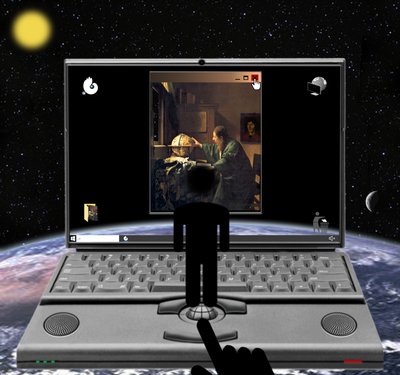 "Od Koperníka se člověk valí ze středu do X" (ze seriálu: Windows) od Alexander Eibach