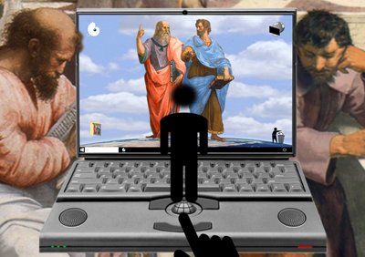 Nekonečný rozhovor (II) (ze série: Windows) od Alexander Eibach