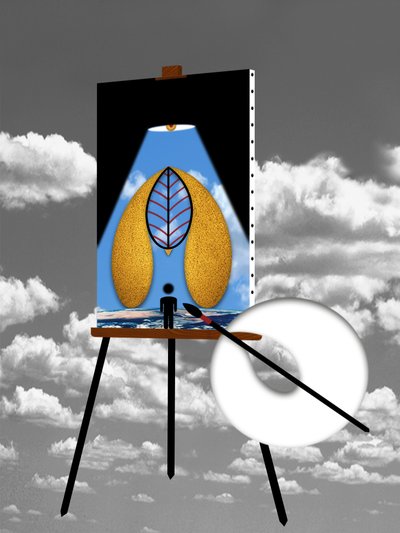 Die Malkunst (I) od Alexander Eibach