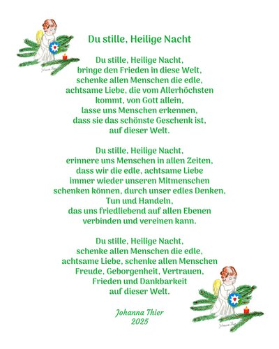 Tichá, svatá noc od Johanna Thier