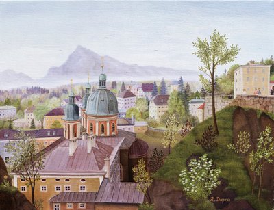 Nonntal na jaře od Regine Dapra