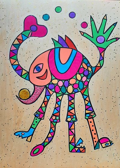Žirafoprase od Steffi_Seiler_Art