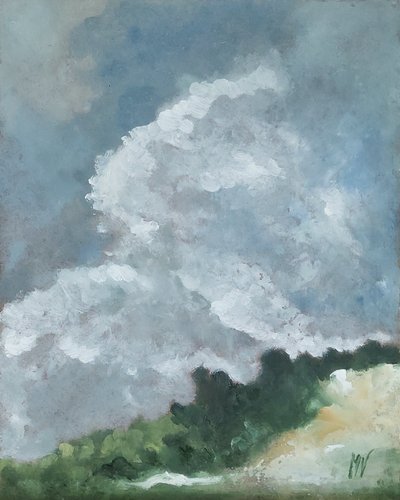 Wolken darüber od M. Vet