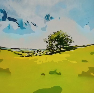 Digitale Landschaft 27 od M. Vet
