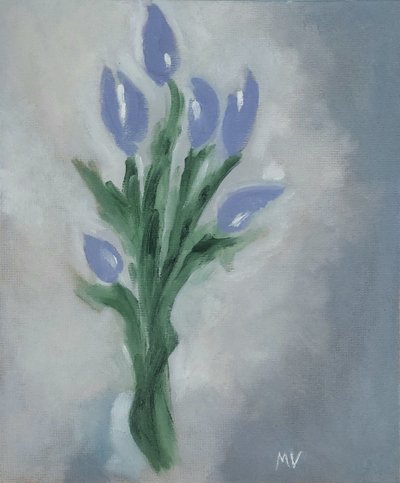 Lila tulipány od M. Vet