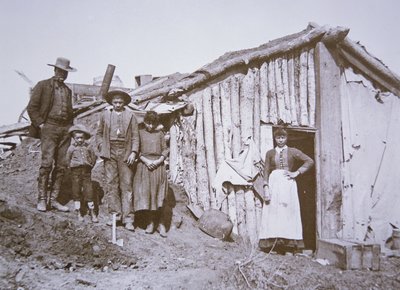 Afroameričtí osadníci s nárokem na usedlost od A.P. Swearingen