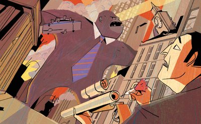 Wall Street Rampage, 2009 od A.Richard Allen