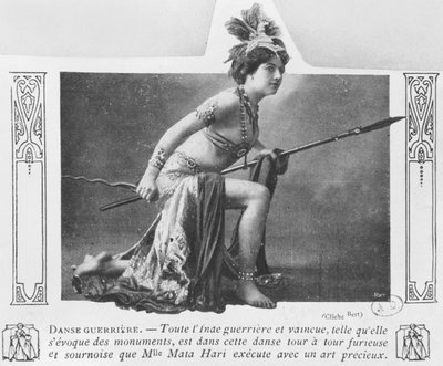 Mata Hari ve válečném tanci, začátek 20. století od A. Bert