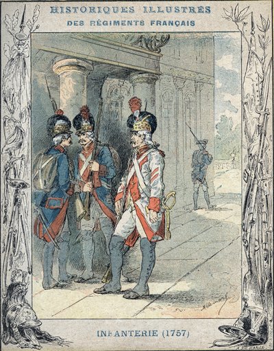 francouzská pěchota od A. Demarle