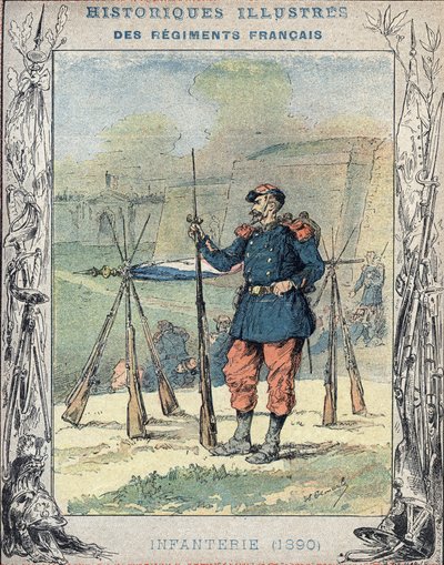francouzská pěchota od A. Demarle