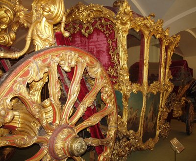 Císařovna Elisabeth Petrovnas Royal Coach, 1754 od A. Drillerosse