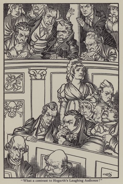 Ilustrace k The Essays of Elia od Charlese Lamba (litho) od A. Garth Jones