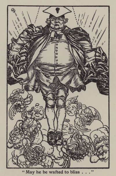 Ilustrace k The Essays of Elia od Charlese Lamba (litho) od A. Garth Jones