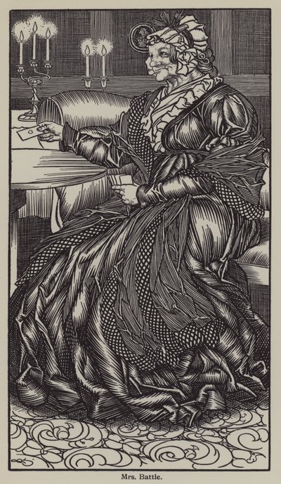 Ilustrace k The Essays of Elia od Charlese Lamba (litho) od A. Garth Jones