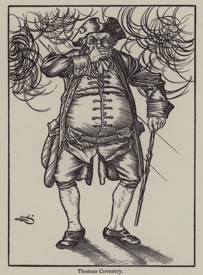 Ilustrace k The Essays of Elia od Charlese Lamba (litho) od A. Garth Jones