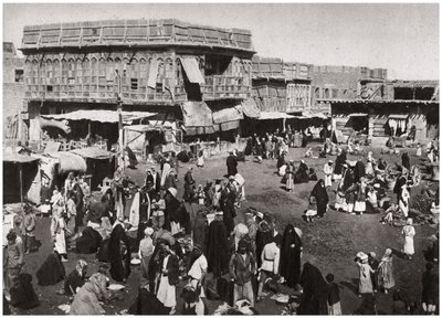 Trh Market al Dijaj, Basra, Irák, 1925. od A. Kerim