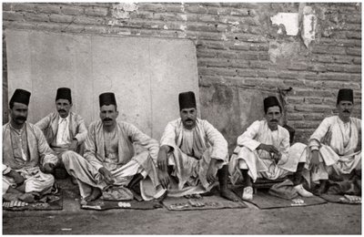 Turečtí směnárníci, Bagdád, Irák, 1925 od A. Kerim