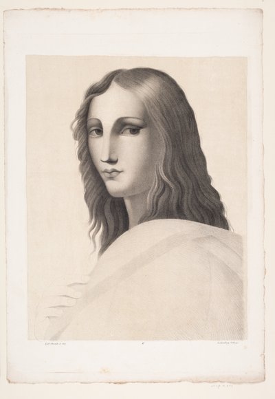 Mladá postava z Raphaelovy „školy v Aténách“ od A. Lilienberg