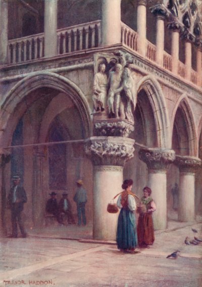 Arkády vévodského paláce od A. Trevor Haddon