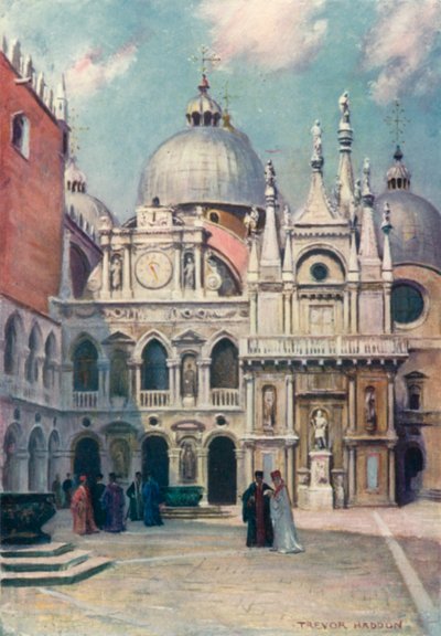 Vévodský palác, Cortile od A. Trevor Haddon