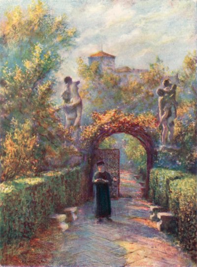 Zahrada Palazzo Cappello od A. Trevor Haddon