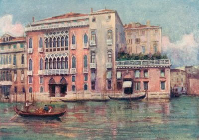 Palác Pisani-Moretta od A. Trevor Haddon