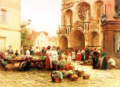 Katedrální náměstí od A. Trevor Haddon
