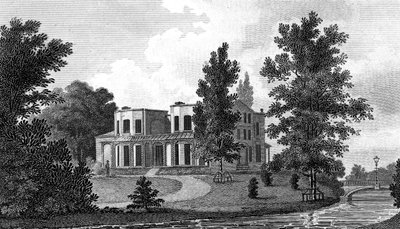 Lord Nelsons Villa v Merton, 19. století. od A Warren