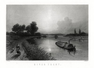 Řeka Trent, Anglie, 1883. od A. Willmore