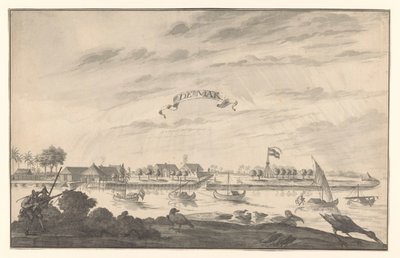 Pohled na Demak The Mak (název na objektu) od A. de Nelly (possibly)