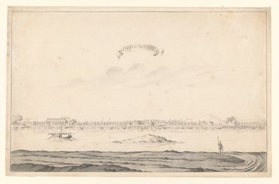 Pohled na Passoean Passourouang (název na objektu) od A. de Nelly (possibly)