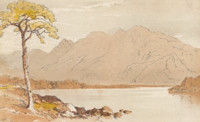 Crummock Water, Cumberland (chromolit) od Aaron Edwin Penley